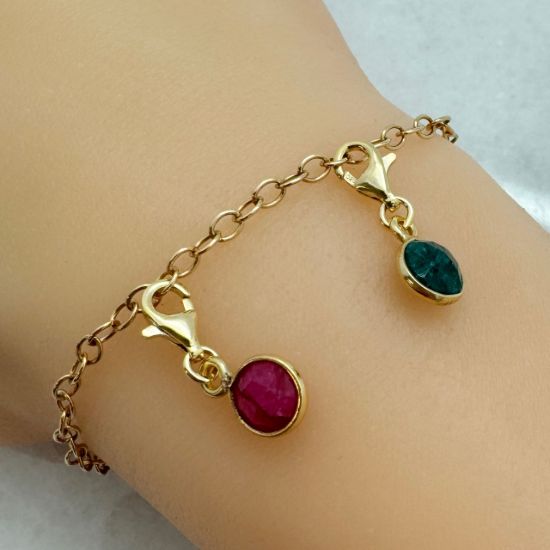 Wholesale Retail Ready Bracelet Charm Bar Kit #2 -  ADD ON Charms with Clasp