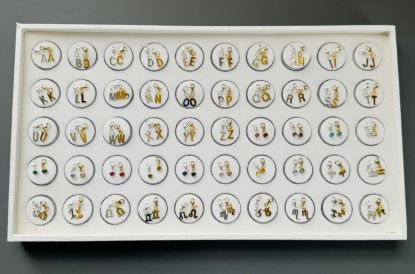 Wholesale Retail Ready Personalized Bracelet Charm Bar Kit #1-  ADD ON Charms with Clasp