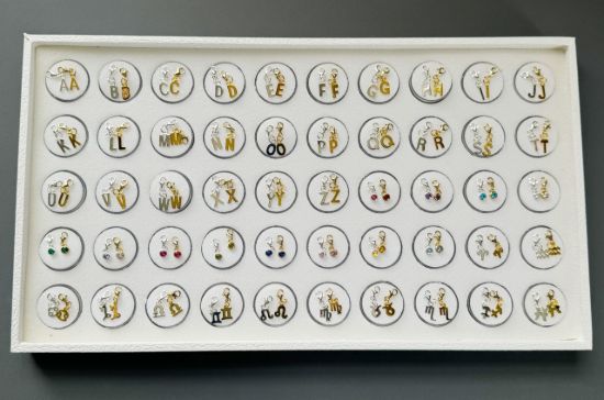 Wholesale Retail Ready Personalized Bracelet Charm Bar Kit #1-  ADD ON Charms with Clasp