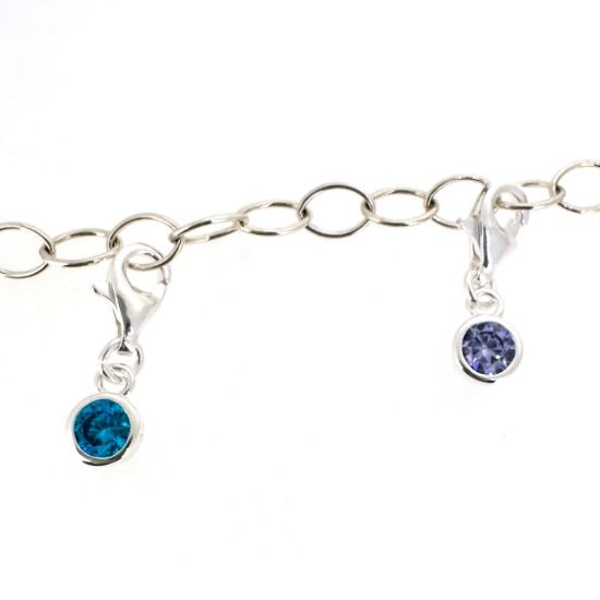 Wholesale Retail Ready Personalized Bracelet Charm Bar Kit #1-  ADD ON Charms with Clasp