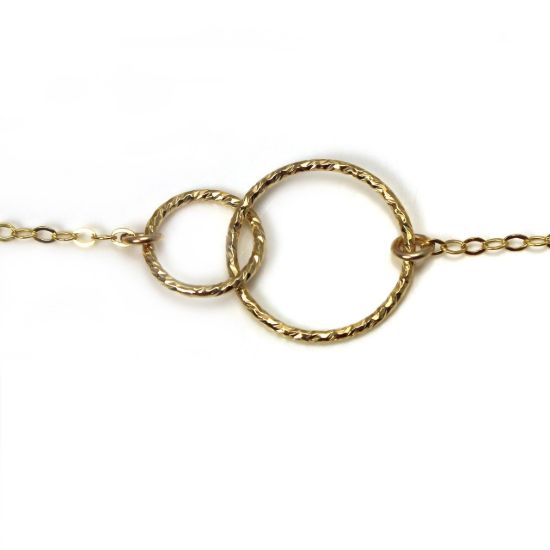 Wholesale 1/20 14K Gold Filled Permanent Jewelry Connector Kit - 50 charms  - Retail Ready