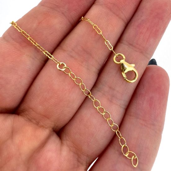 Wholesale 1/20 14K Gold Filled Finished Adjustable Krinkle Chain Jewelry - Krinkle Chain