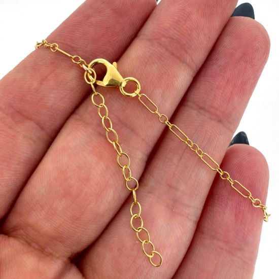 Wholesale 1/20 14K Gold Filled Finished Adjustable Cable Chain Jewelry - 3+1 Cable Chain