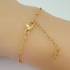 Wholesale 1/20 14K Gold Filled Finished Adjustable Satellite Chain Jewelry - Ball Satellite Curb Chain