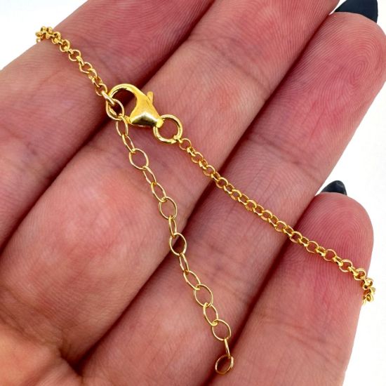 Wholesale 1/20 14K Gold Filled Finished Adjustable Rolo Chain Jewelry - 1.8mm Rolo Chain