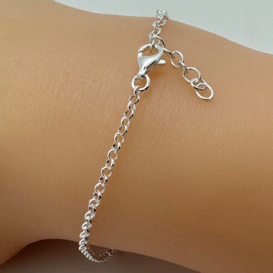 Wholesale 925 Sterling Silver Finished Adjustable Rolo Chain Jewelry - 2mm Rolo Chain