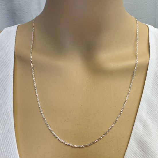 Wholesale 925 Sterling Silver Bulk Chain - 3 + 1 Cable Chain (sold per foot) 