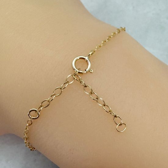 Wholesale 1/20 14K Gold Filled Natural Gemstone Jewelry - Adjustable Choker, Bracelet or Anklet - Personalized Jewelry