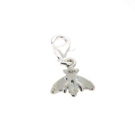 Wholesale 925 Sterling Silver Tiny Bumblebee Add On Charm With Clasp