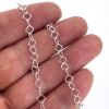 wholesale sterling silver permanent jewelry making chains