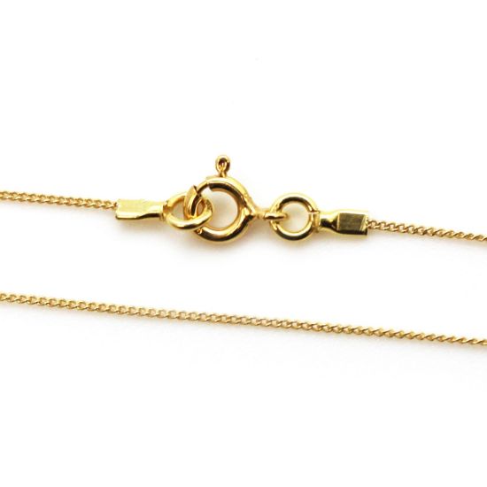 Wholesale Gold Over Sterling Silver Tiny Curb Chain, Wholesale Necklace ...