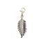 Wholesale 925 Sterling Silver Feather Charm With Clasp