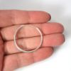 Sterling Silver Earring Endless Hoops - 1.25X30mm (Sold per pair)