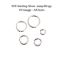 Wholesale Sterling Silver Open Jump Rings - 19 Gauge, All Sizes (20pcs)