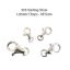 Wholesale 925 Sterling Silver Clasp - Lobster Style All Sizes - (sold per piece) 