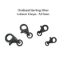 Wholesale Oxidized Sterling Silver Lobster Clasps - All Sizes - (1 pc)