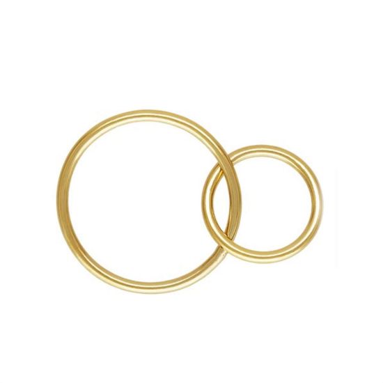 Interlocking round connectors