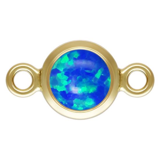 4mm Blue Opal