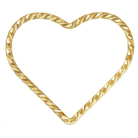 10mm Sparkle Heart