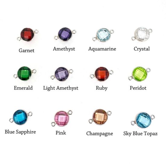 4mm and 6mm Birthstone Chart