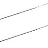 Wholesale Sterling Silver Bulk Chain - 0.5mm Tiny Cardano Cobra Snake Beading Chain (sold per foot)
