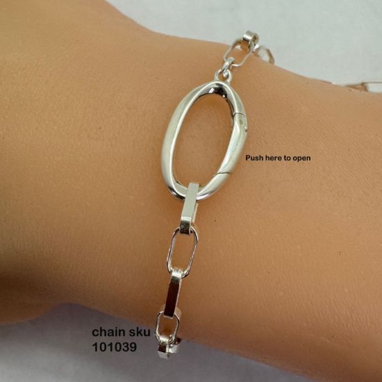 wholesale sterling silver no trigger clasp-jewelry making clasp