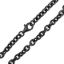 Wholesale Oxidized 925 Sterling Silver Finished Chain - Strong Cable Chain 