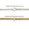 Wholesale 925 Sterling Silver Bulk Chain - 1.5mm Small Curb - Sold Per Foot