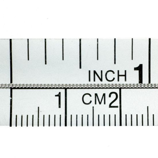 Wholesale Sterling Silver Curb Chain By the Foot | AZ Findings; Wholesale Chains By The Foot