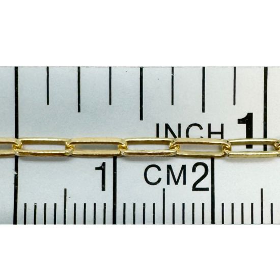 Wholesale Gold Over 925 Sterling Silver Long Box Chain - Unfinished Bulk Chain (sold per foot)