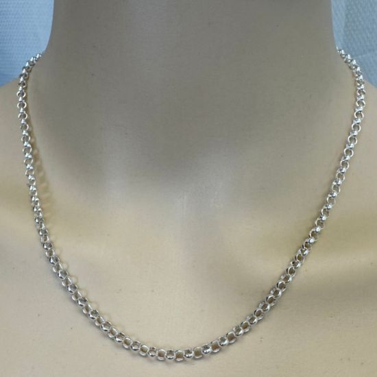 Wholesale 925 Sterling Silver Rolo Chain By the foot; Wholesale Unfinished Jewelry Chains