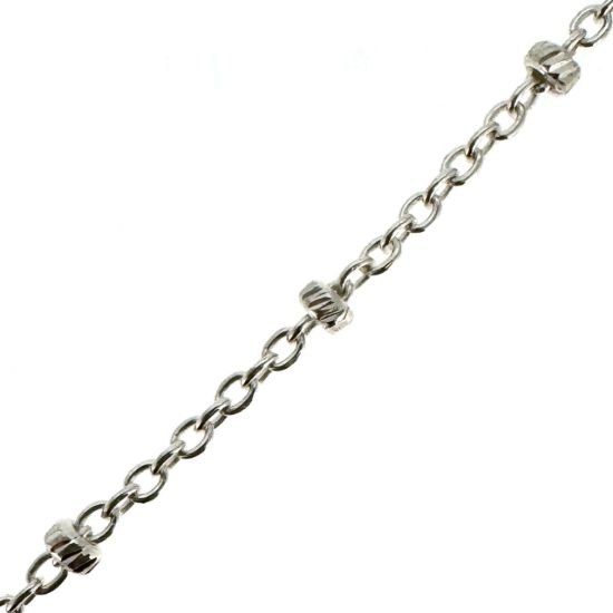 Wholesale 925 Sterling Silver Beaded Ball Satellite Chain, Wholesale Bulk Chain by the foot