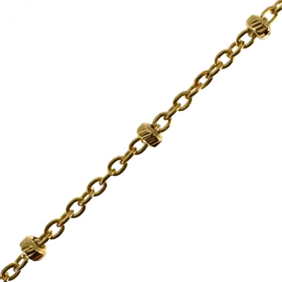 Wholesale Gold Over 925 Sterling Silver 1.8mm Ball Satellite Cable Chain - Unfinished Bulk Chain (Sold per foot)