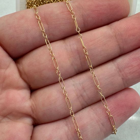 Wholesale 1/20 14K Gold Filled 3 + 1 Cable Chain - Bulk Chain (sold per foot)