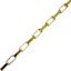 Wholesale Gold Over Sterling Silver Small Long Box Chain 1.5x3mm - Bulk Unfinished Chains - (sold per foot)