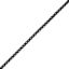 Wholesale Oxidized 925 Sterling Silver 0.8mm Tiny Box Beading Chain - Unfinished Bulk Chain - (sold per foot)