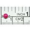 Wholesale 925 Sterling Silver Fancy 4mm Smooth Pink Bello Opal - Flat Back Tiny Round Bezel Connectors