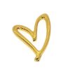 wholesale sterling silver jewelry making heart charm connector