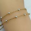 wholesale gold filled two tone permanent jewelry making chains