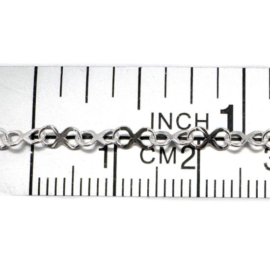 wholesale sterling silver infinity chains for permanent jewelry making