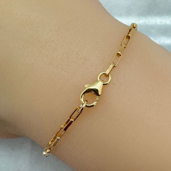 Wholesale 1/20 14K Gold Filled Finished Chain - 4.5mm x 2mm Long Box Chain