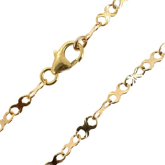 Wholesale 1/20 14K Gold Filled Finished Chain - 5.5x2.8mm Sunburst Infinity Chain