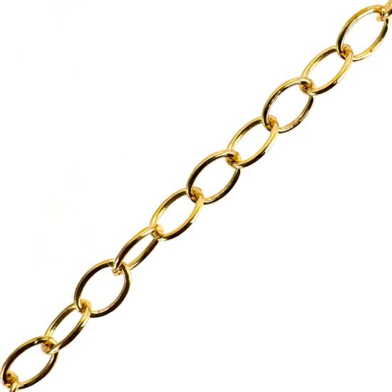Wholesale 1/20 14K Gold Filled Bulk Chain - Round Oval Cable Chain (sold per foot)