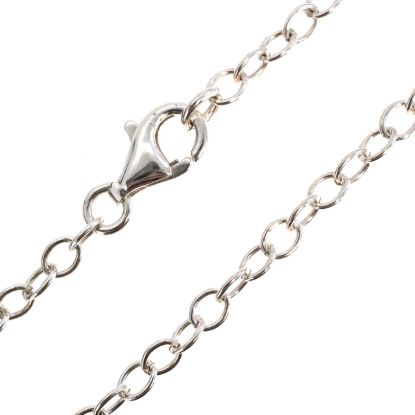 Wholesale 925 Sterling Silver Finished Cable Chain - 4x3mm Cable Chain