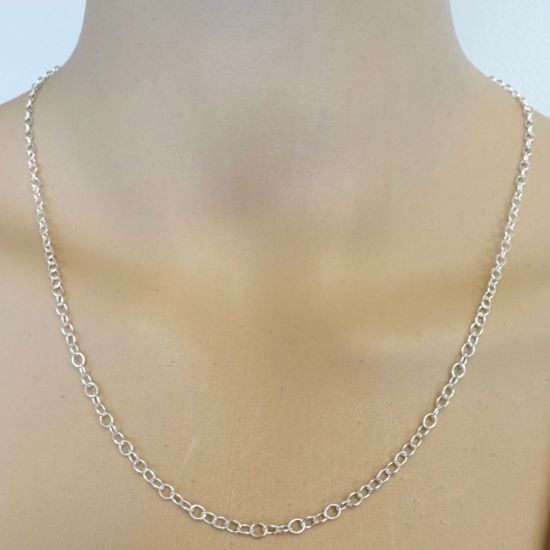 Wholesale 925 Sterling Silver Finished Cable Chain - 4x3mm Cable Chain