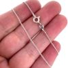 Wholesale Sterling Silver Finished Chain - Tiny Curb Chain -All Sizes