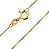 Wholesale 1/20 14K Gold Filled Finished Chain - 0.8mm Tiny Curb Chain 