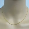 Wholesale Gold Over Sterling Silver Finished Chain - 1mm Rolo Chain
