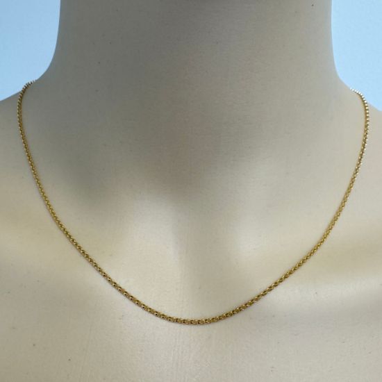 Wholesale 1/20 14K Gold Filled Finished Chain - 1.1mm Rolo Chain