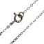 Wholesale Rhodium Over 925 Italian Sterling Silver Finished Flat Oval Cable Chain - Sold Per Piece